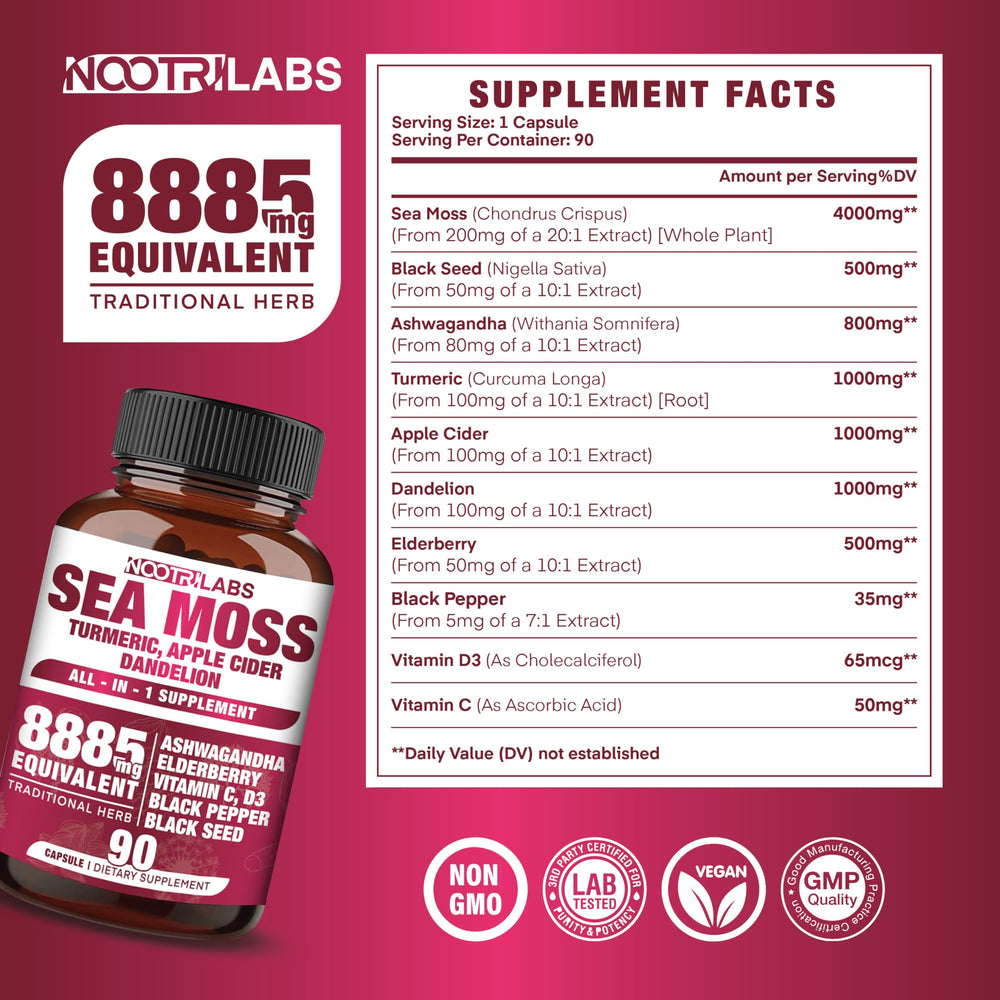 NootriLabs Naturals Dandelion capsules close-up for digestive vitality
