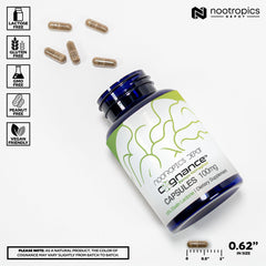 Nootropics Depot Cognance capsules pack of 60-count, high-potency brain support.