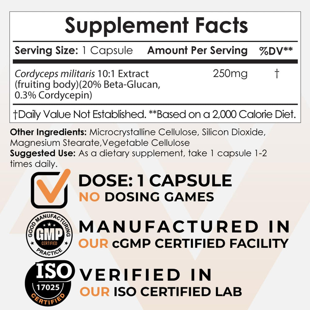 Nootropics Depot bottle closeup shows capsule texture for daily use