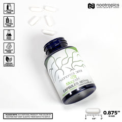 Nootropics Depot Magtein bottle cap close-up highlighting quality