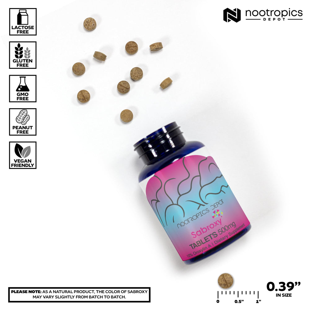 Sabroxy packaging on a clean surface for daily use.