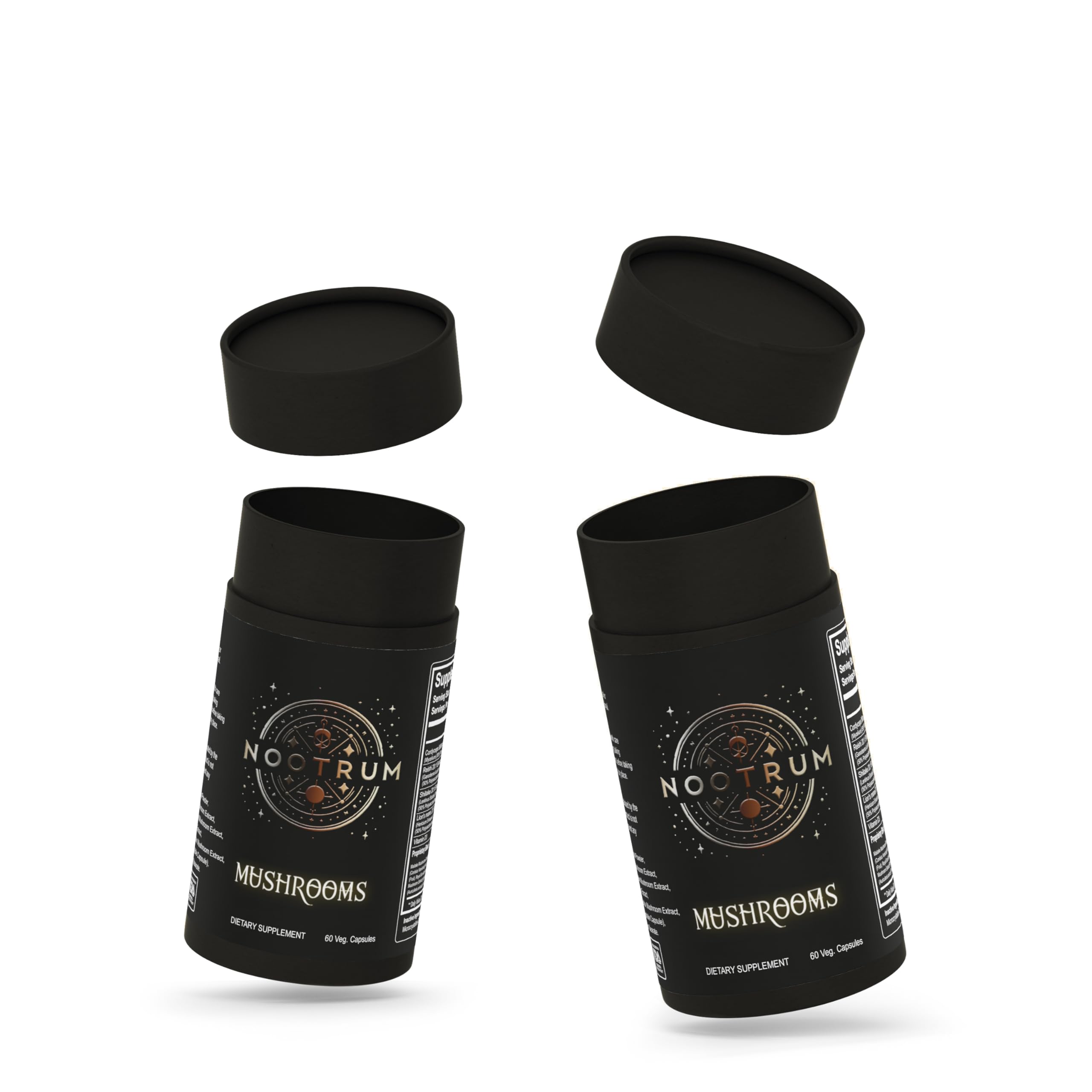 Nootrum Mushrooms science brief highlights standardized extracts and potency.
