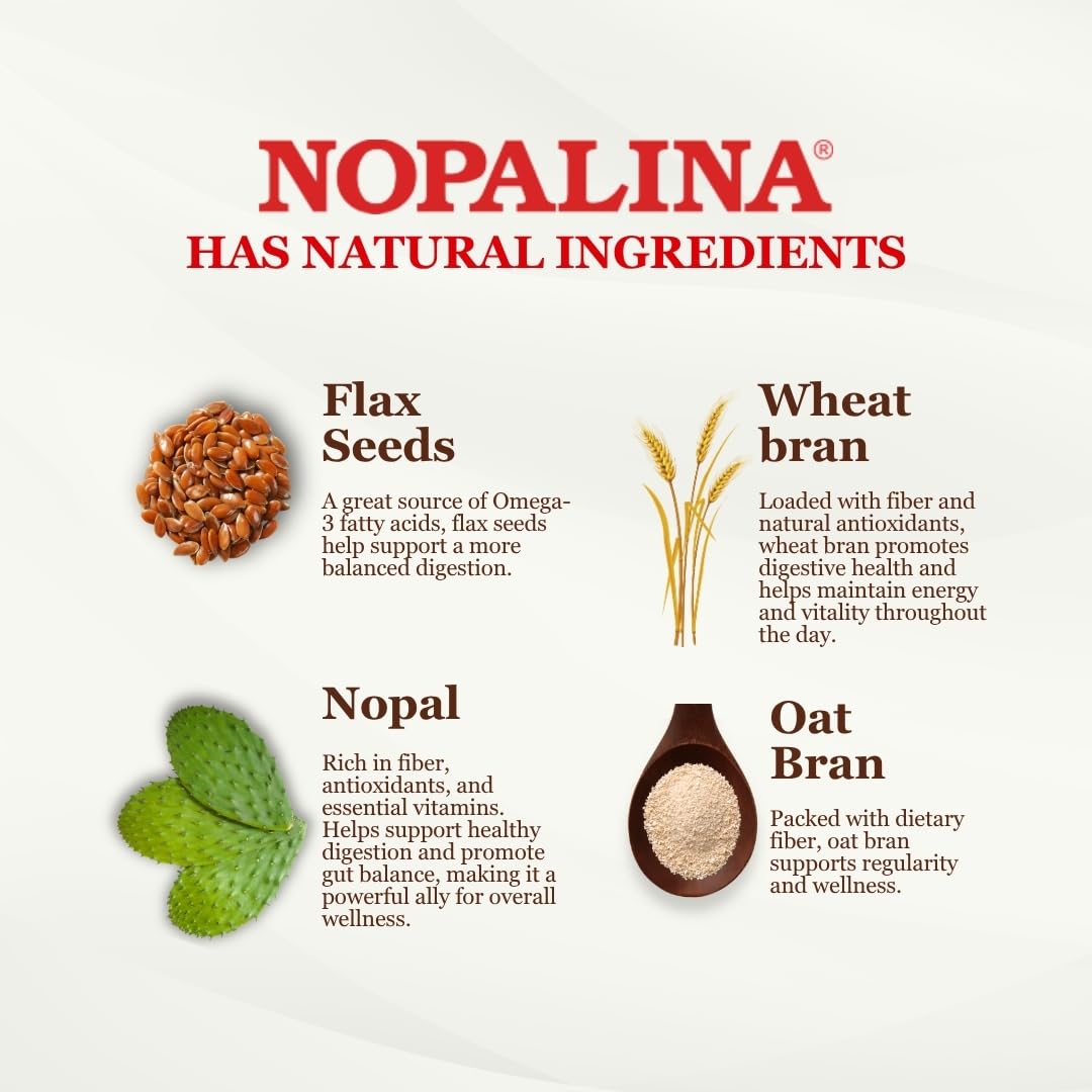 Nopalina Fiber Formula Pineapple daily dose measured