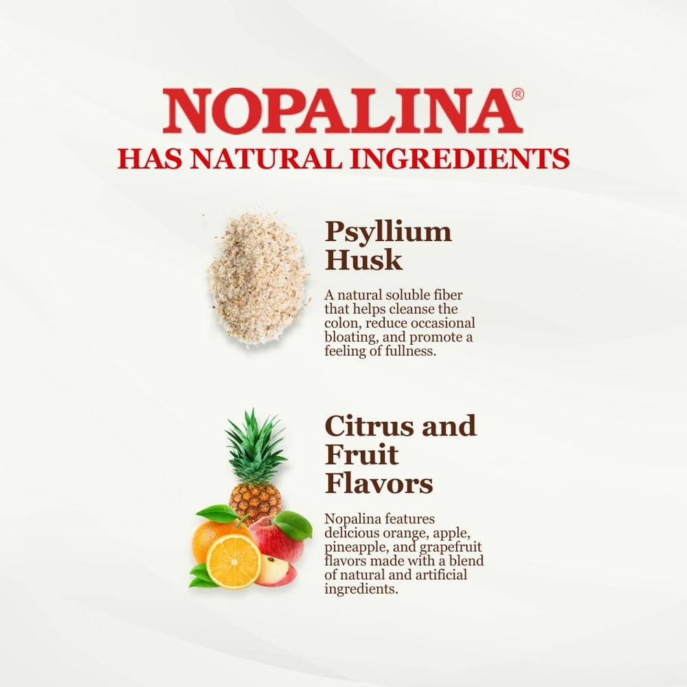 Nopalina Flax Seed Plus Capsules poured on a surface suggests easy daily intake.