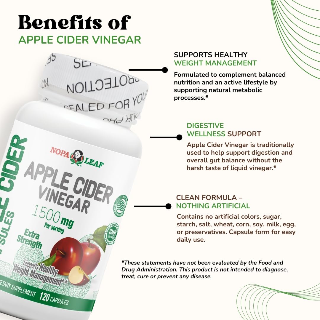 Nopalina NOPA Leaf capsules beside a healthy meal imply support for weight management.