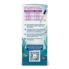 Nordic Naturals Baby’s DHA ingredients highlight wild Arctic cod source