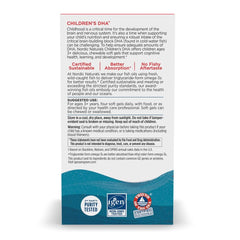 Nordic Naturals Children’s DHA wild Arctic cod source icon illustrating purity and safety.