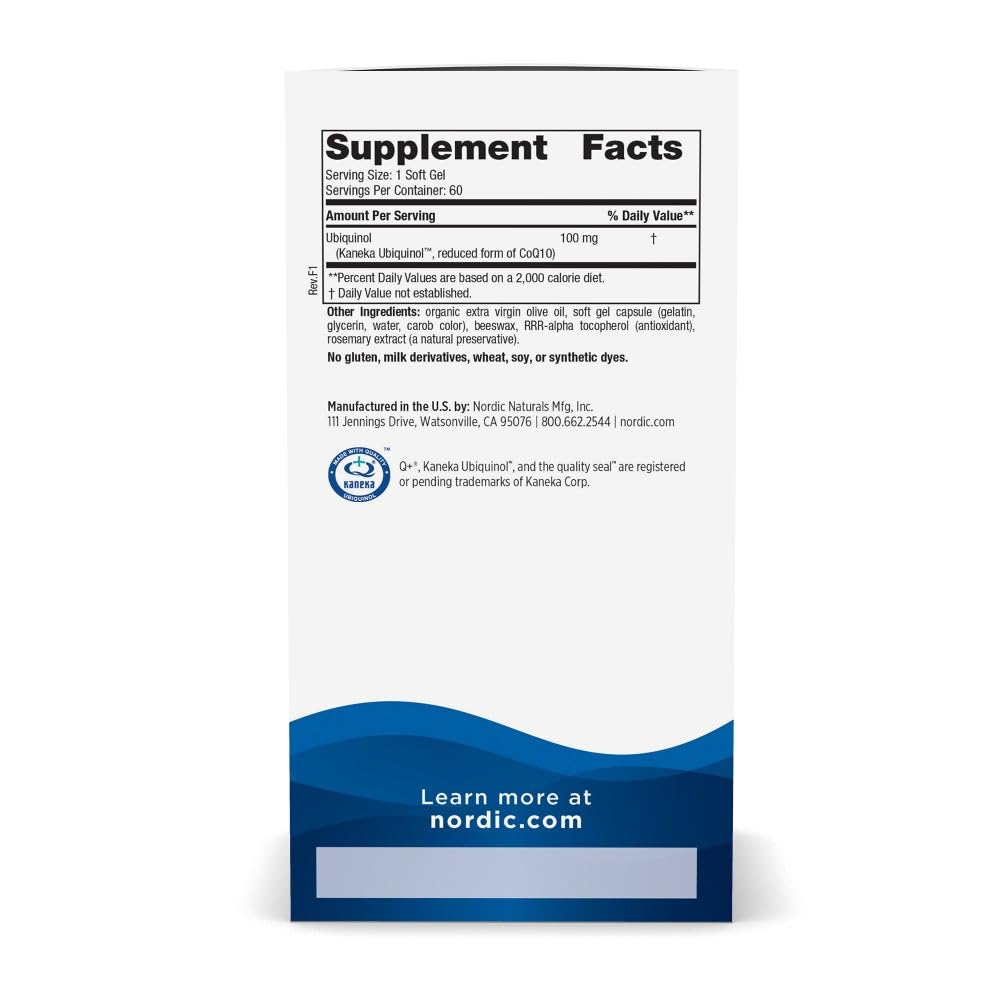 Nordic Naturals CoQ10 ubiquinol mini softgel outside scene highlights convenient daily use
