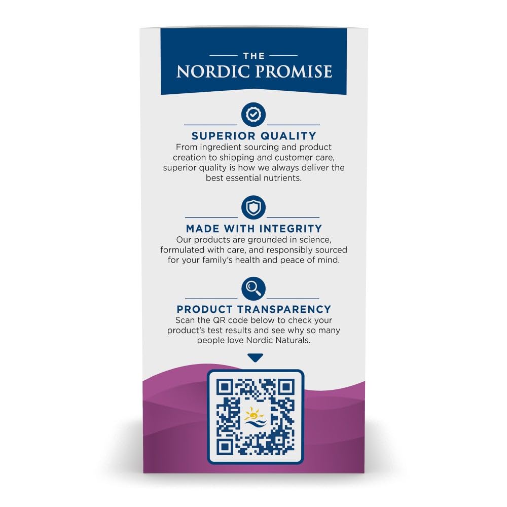 Nordic Naturals ethical innovation logo on box