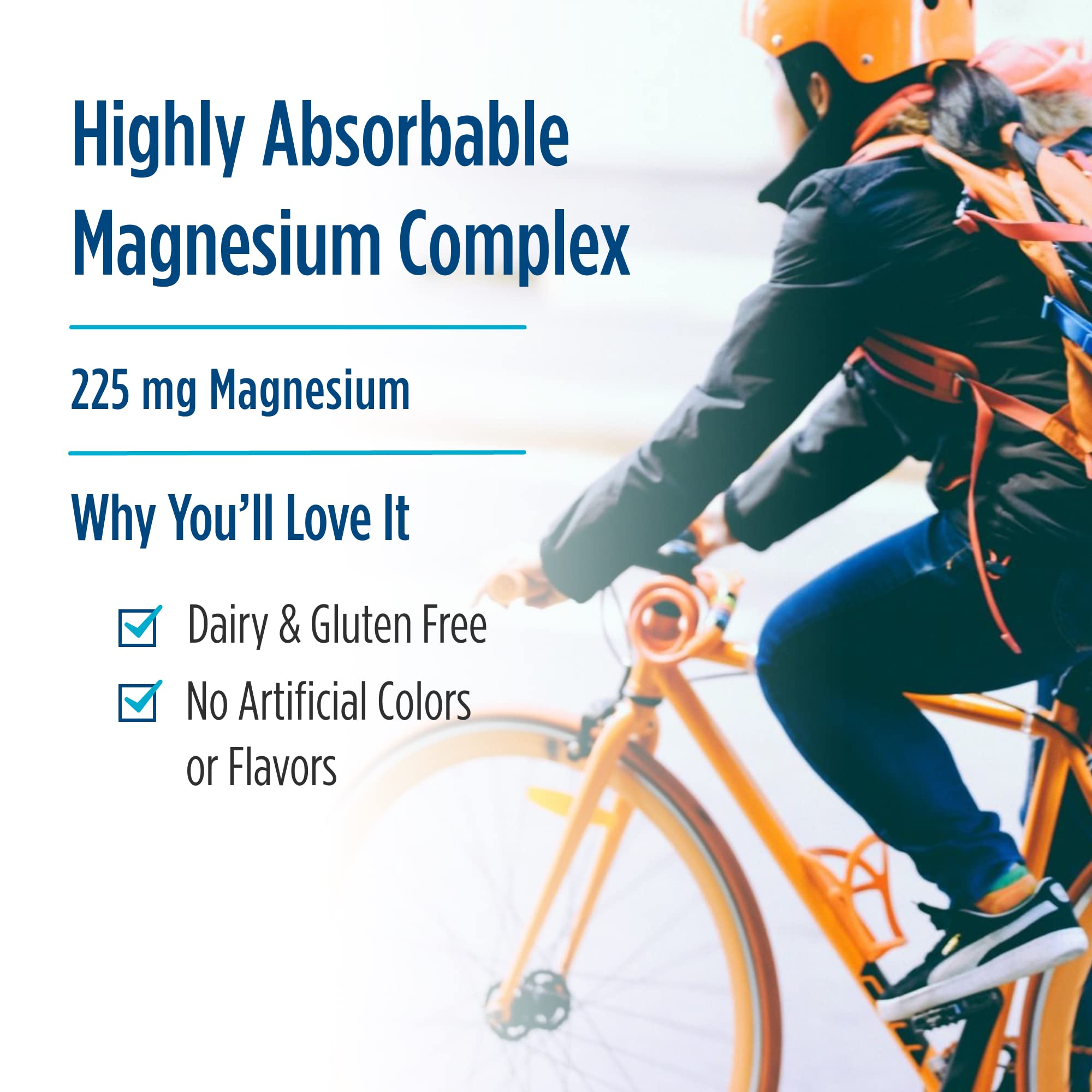 Nordic Naturals third-party testing seal on Magnesium Complex packaging emphasizes purity