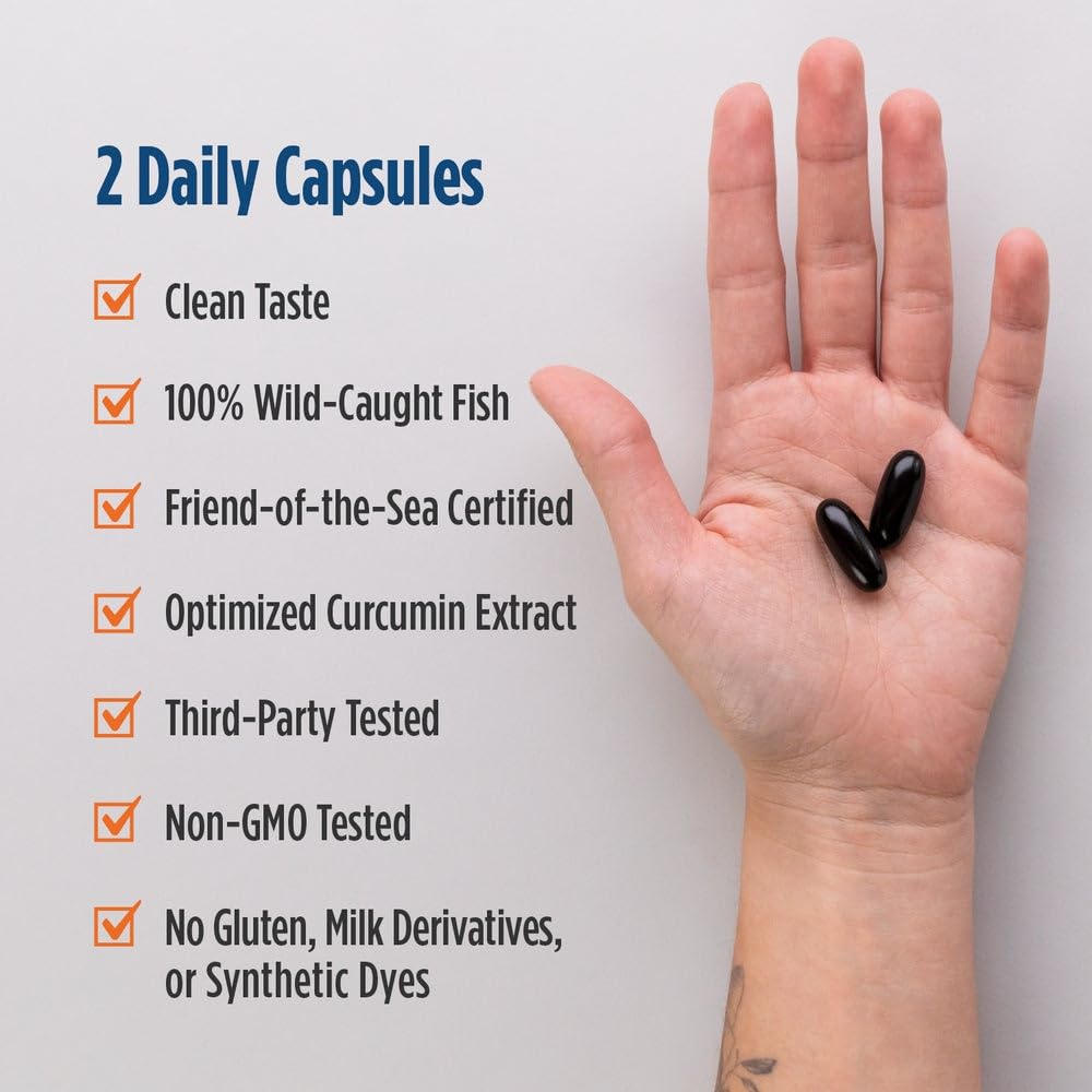  Nordic Naturals memory-support-curcumin-soft-gels packaging with lemon scent conveys freshness and palatability.