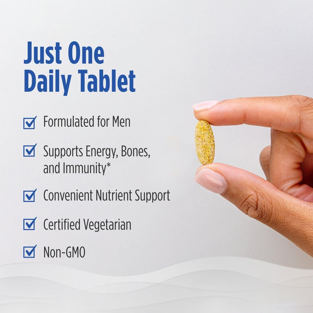 Nordic Naturals Men's Multivitamin One Daily non-GMO icon on packaging