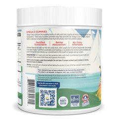 Serving-ready Nordic Naturals Gummies Tangerine shown in hand for a quick snack.