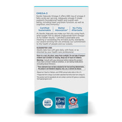 Nordic Naturals Omega-3 soft gels close-up reveals lemon flavor