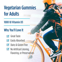 Nordic Naturals Pro Vitamin D3 Gummies Wild Berry packaging communicates sustainability and purity.