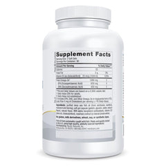 Nordic Naturals ProOmega-D lemon softgels close-up highlights lemon flavor and soft gel texture