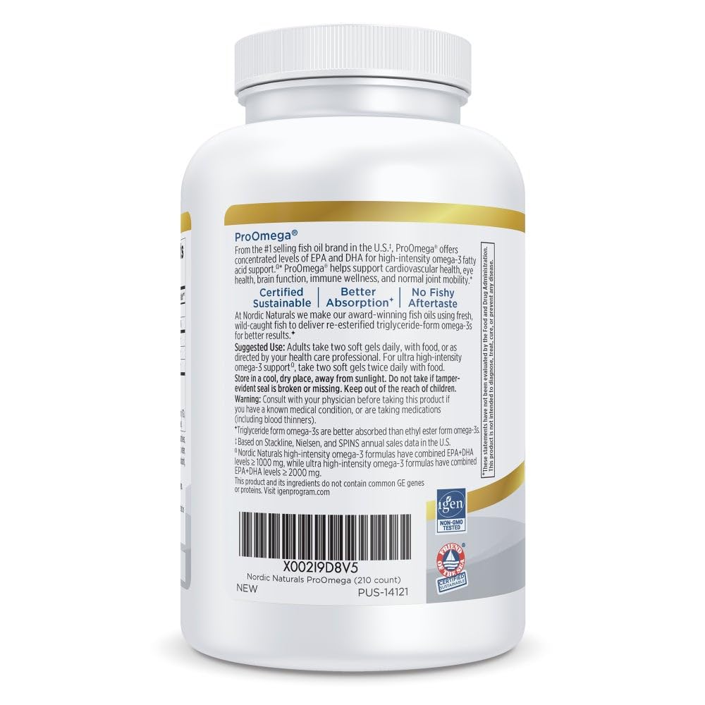 ProOmega lemon bottle pour showing easy dosing.