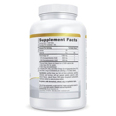 Nordic Naturals ProOmega lemon soft gels in bottle.