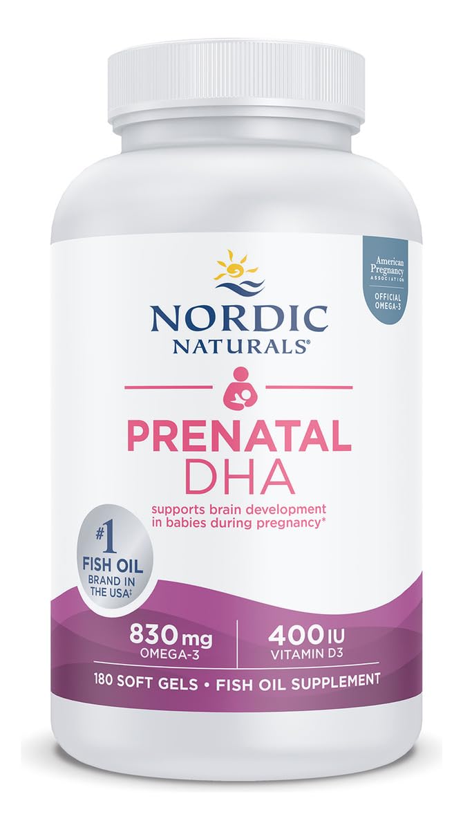Nordic Naturals purity guarantee on packaging with gluten- and dairy-free ingredients