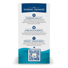Nordic Naturals Ultimate Omega 2X lemon-soft gels with lemon slice suggest flavor.