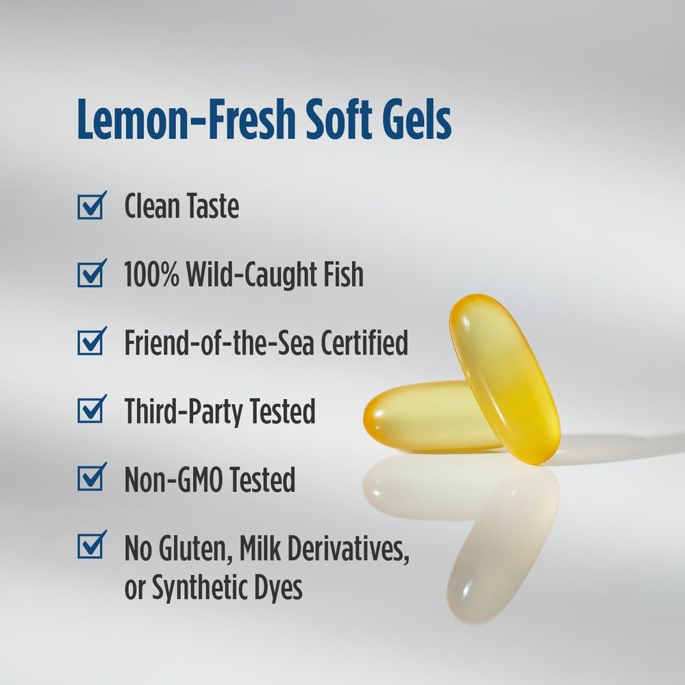 Nordic Naturals Ultimate Omega 2X nutrition facts label provides key details.