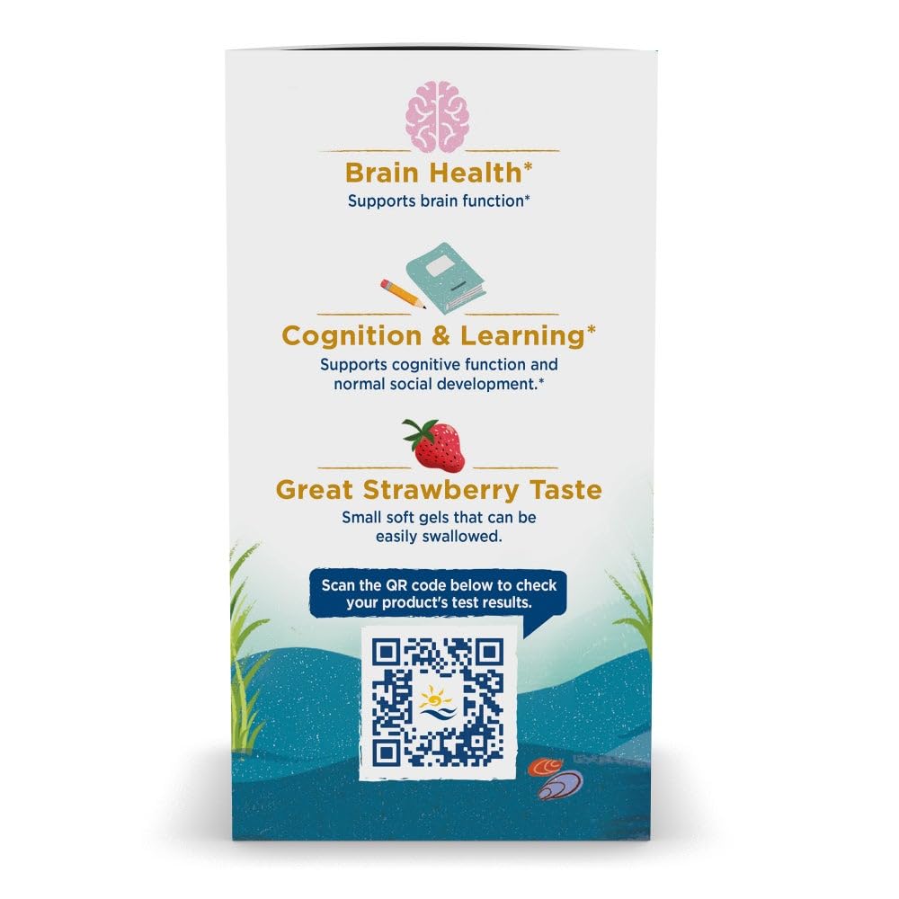 Nordic Naturals Ultimate Omega 2X Teen non-GMO and gluten-free product badge.