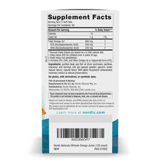 Nordic Naturals Ultimate Omega Jr. pour into spoon for daily brain support
