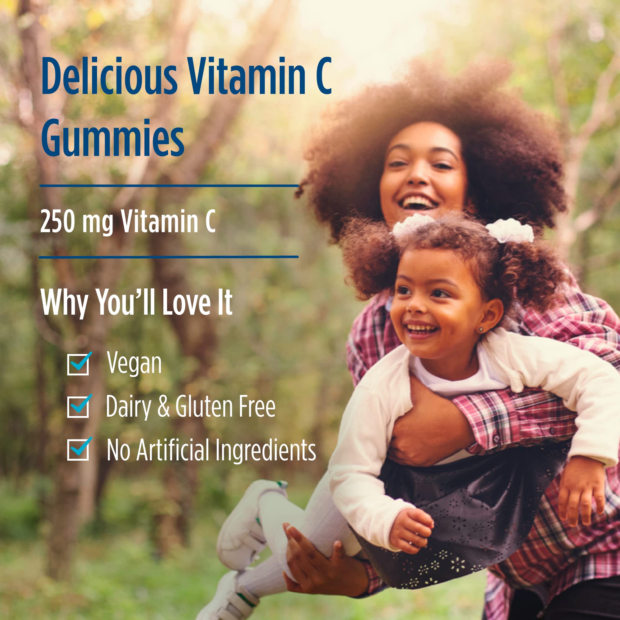 Two-pack Nordic Naturals Vitamin C Gummies Tart Tangerine for family supply