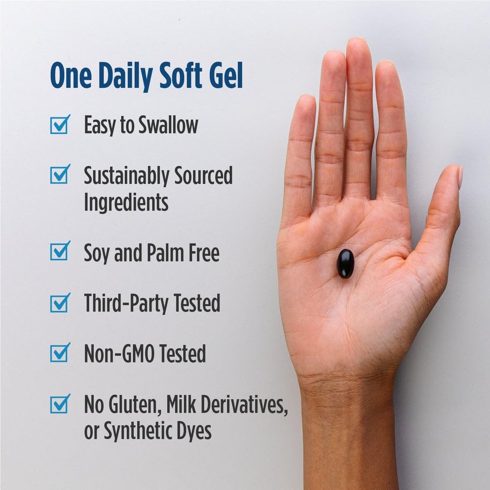 Ingredients list for Nordic Naturals Vitamin E Complex.