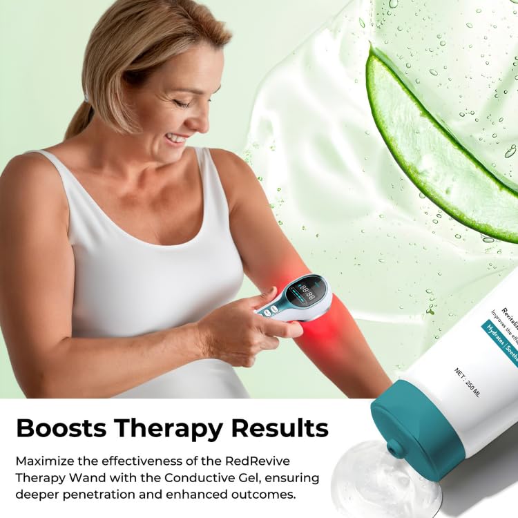 Norelie Conductive Gel for body use promotes even energy transfer depth.