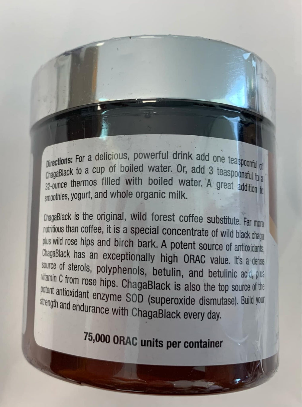 Birch bark and rose hips ingredients image showcases natural, additive-free nourishment.