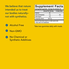 North American Herb & Spice Black Seed Gummies pouring into hand for easy daily routine