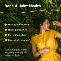 North American Herb & Spice Boneactiv rubbing oil label closeup highlights herbal blend.
