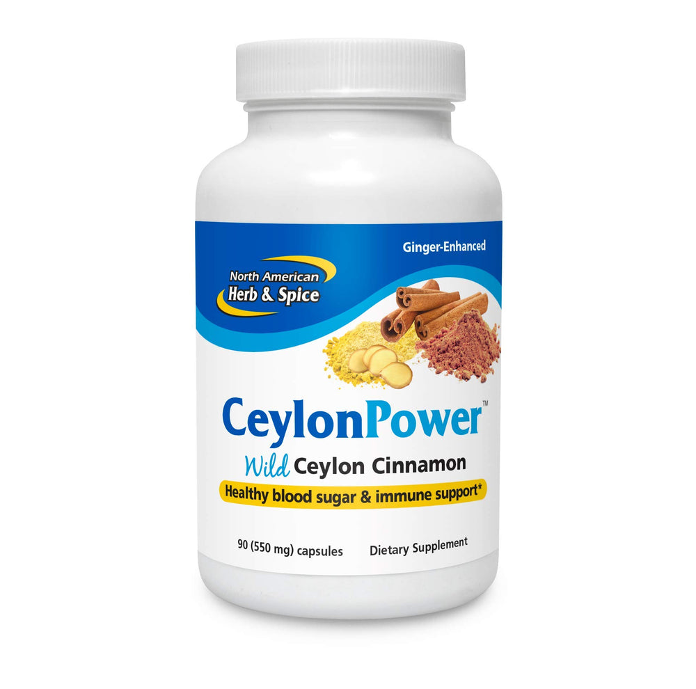 North American Herb & Spice CeylonPower bottle front view for daily supplement ritual