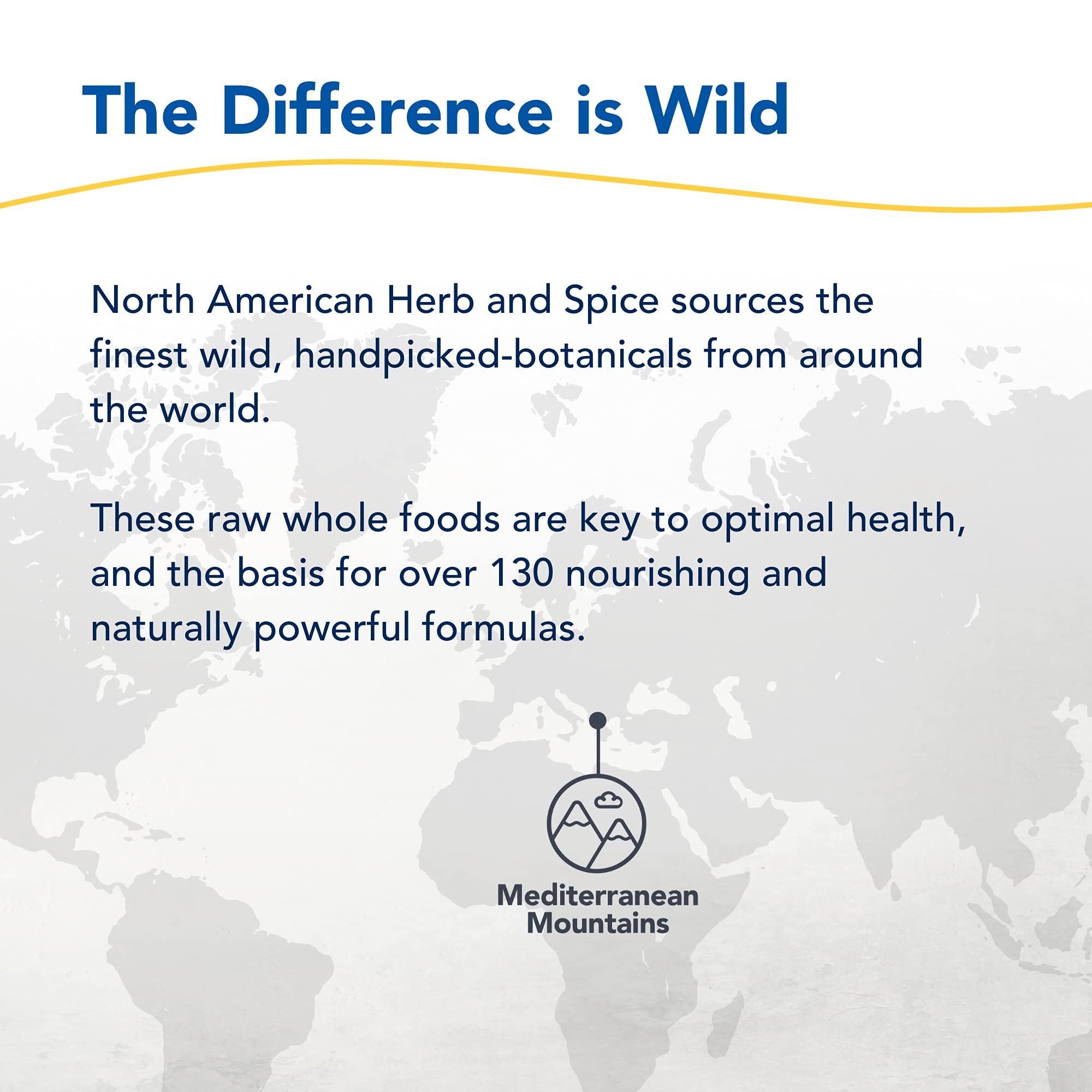 Wild-sourced cilantro essence from North American Herb & Spice in natural setting