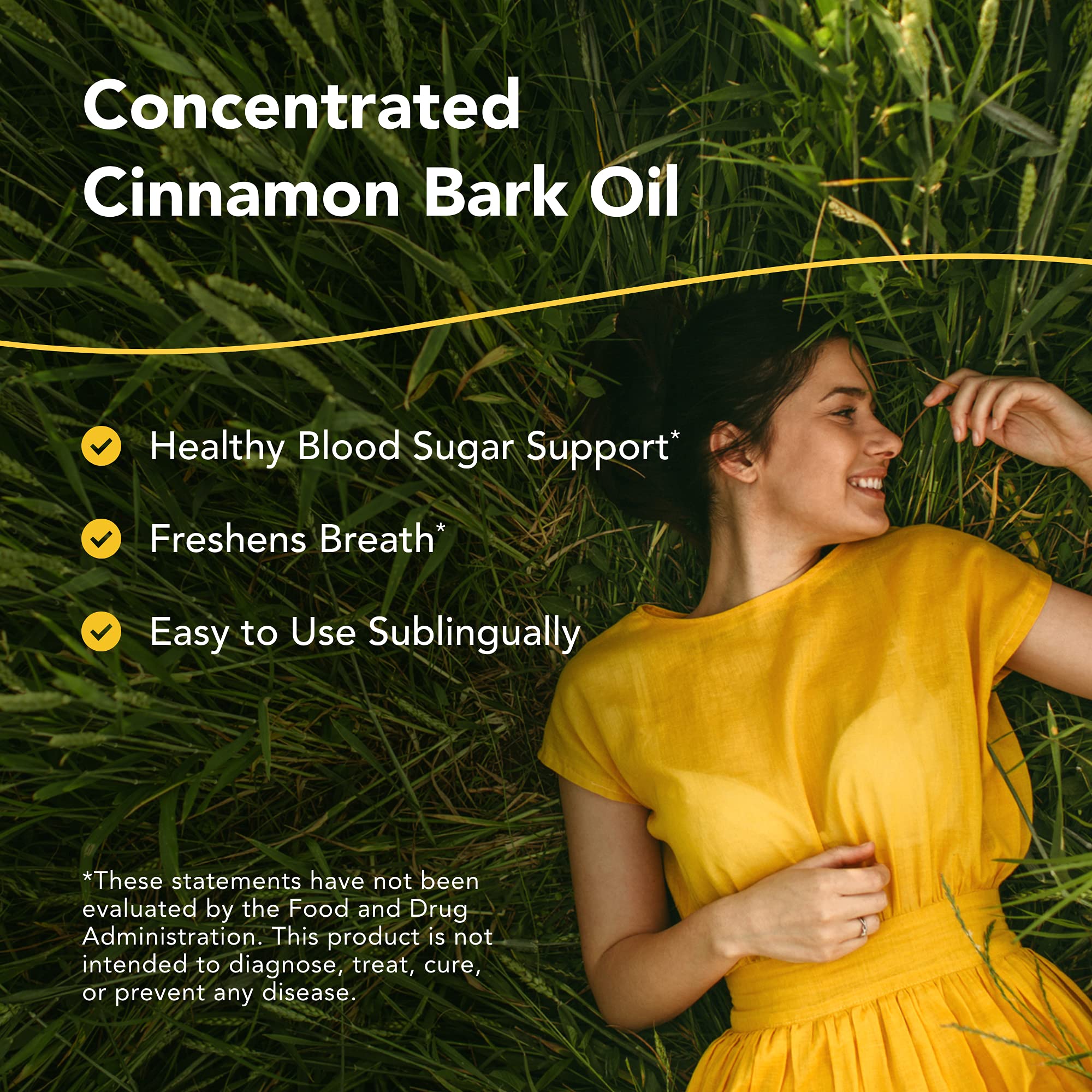 North American Herb & Spice Cinnamol drops enable sublingual use and quick absorption.