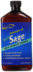 North American Herb & Spice Essence of Wild Sage ingredients scene emphasizes wild sourcing.