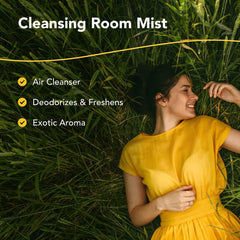 EssentiaClenz spray mist for quick room refresh and odor deodorization.