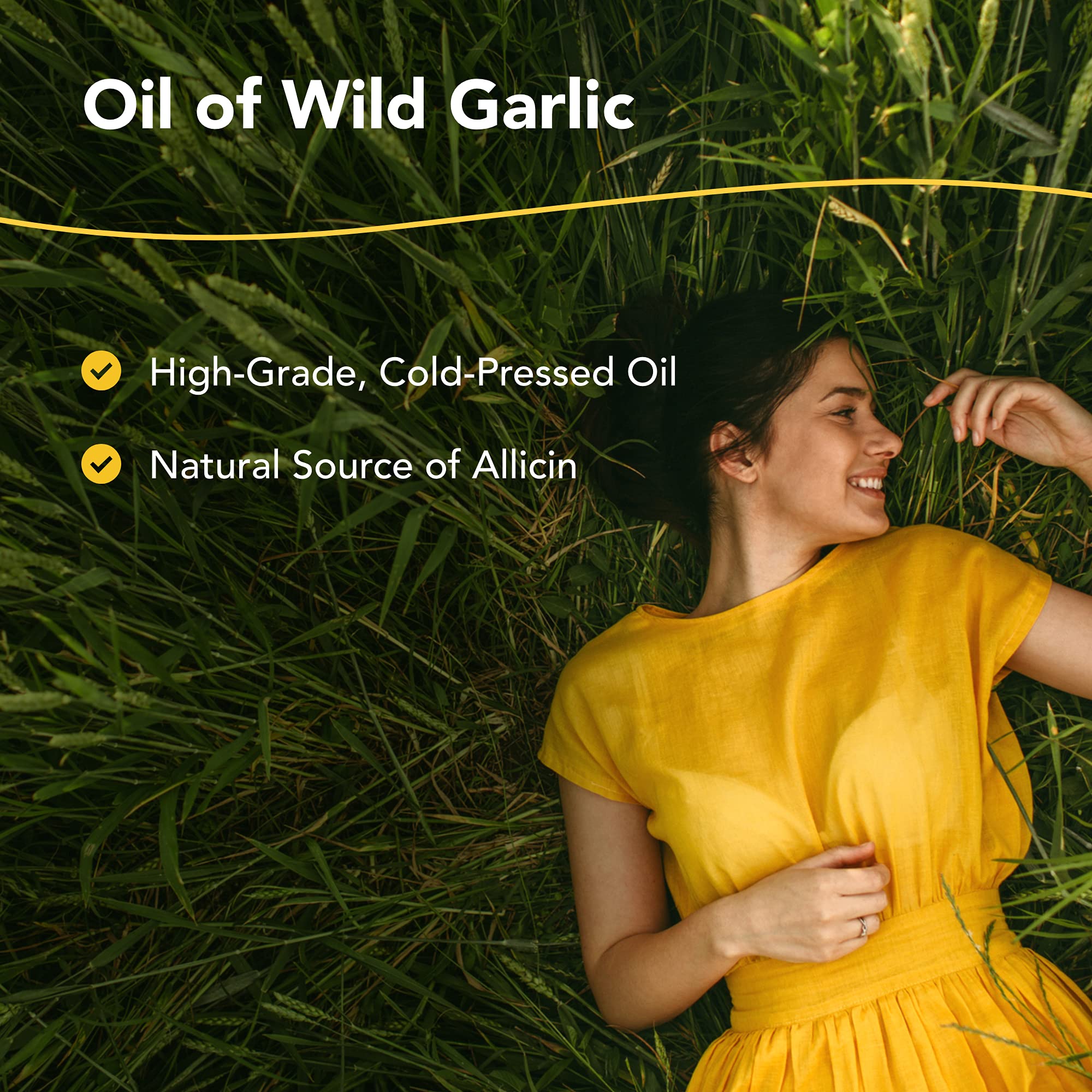 Garlex label closeup highlights coriander, basil, ginger blends for versatility.