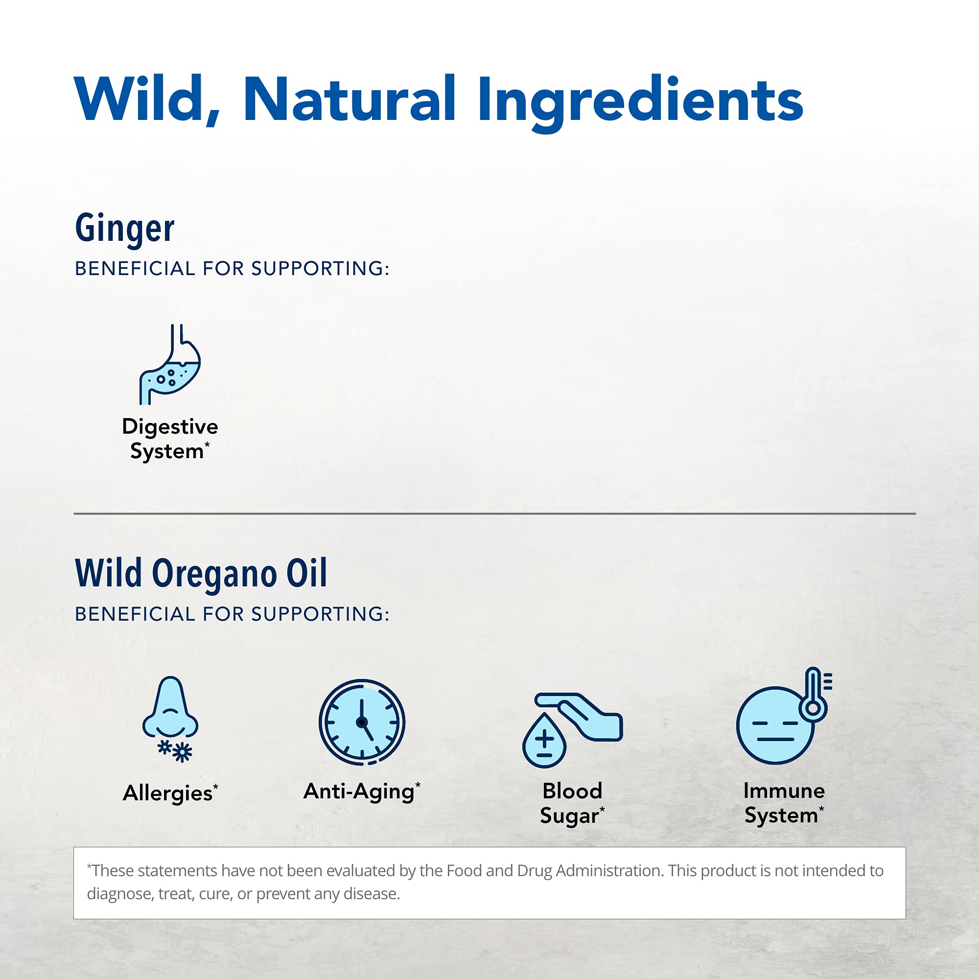 Gastronex capsules pack highlights non-GMO formula for clean nutrition.