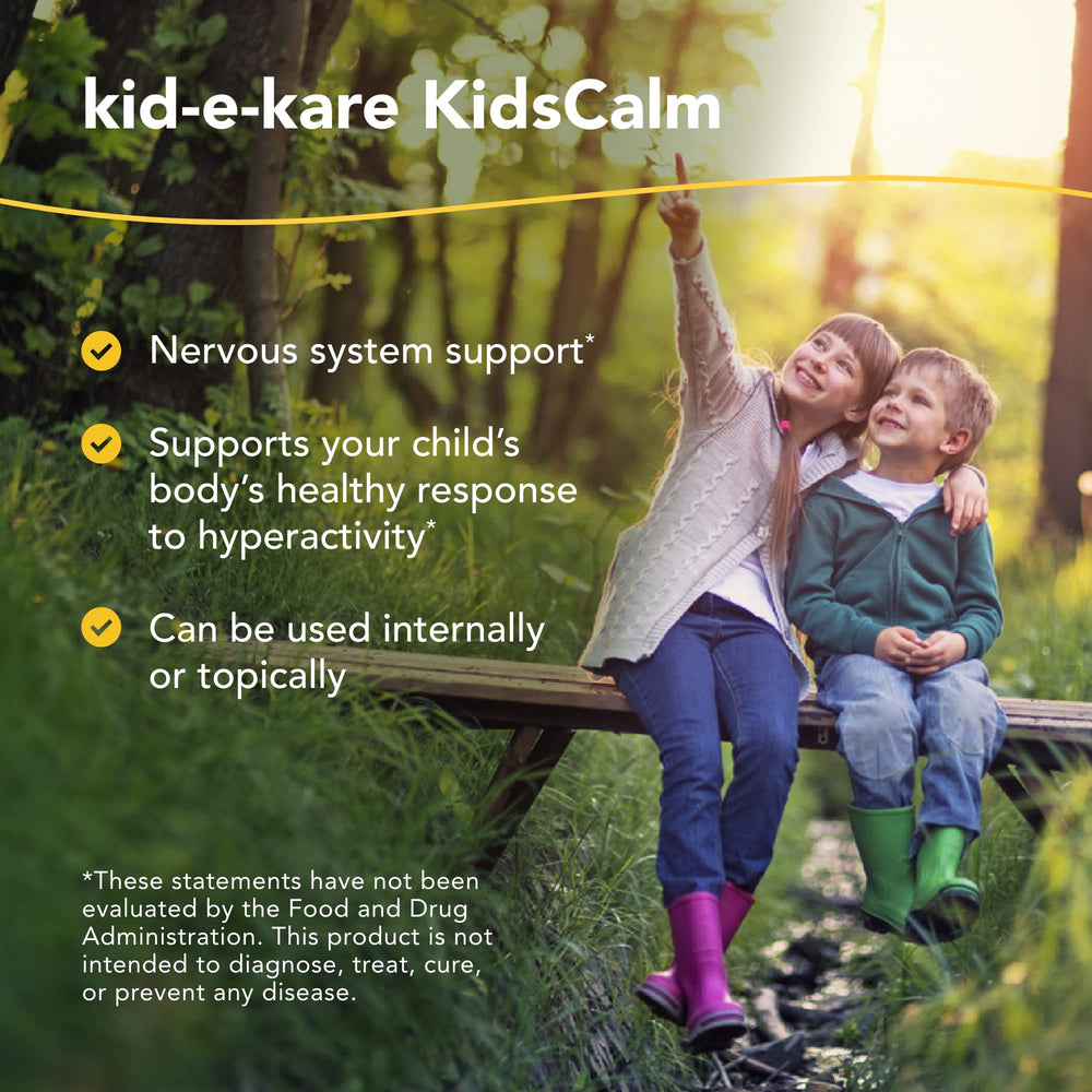 North American Herb and Spice Kid-e-kare drops close-up with precise dropper.
