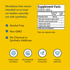 Capsules close-up showing raw, undiluted formulation for daily intake