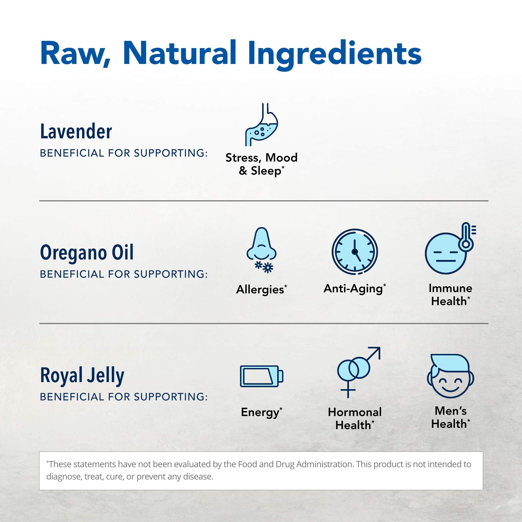 North American Herb & Spice Oreganol P73 Cream packaging emphasizes premium, remote-sourced ingredients.