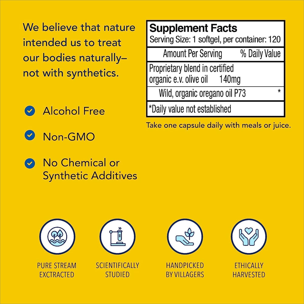 Label detail showing Non-GMO and vegan friendly certifications.