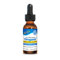 North American Herb and Spice Oreganol P73 bottle with wild oregano oil.
