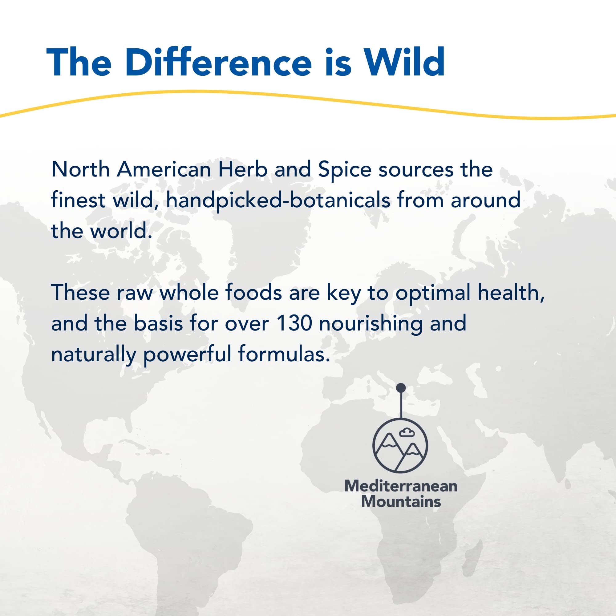 North American Herb & Spice packaging highlights remote and wild-sourced ingredients