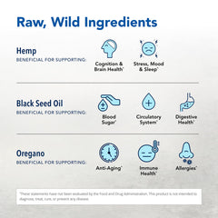 Power-Pull ingredients list shows cold-pressed oils and non-GMO formula