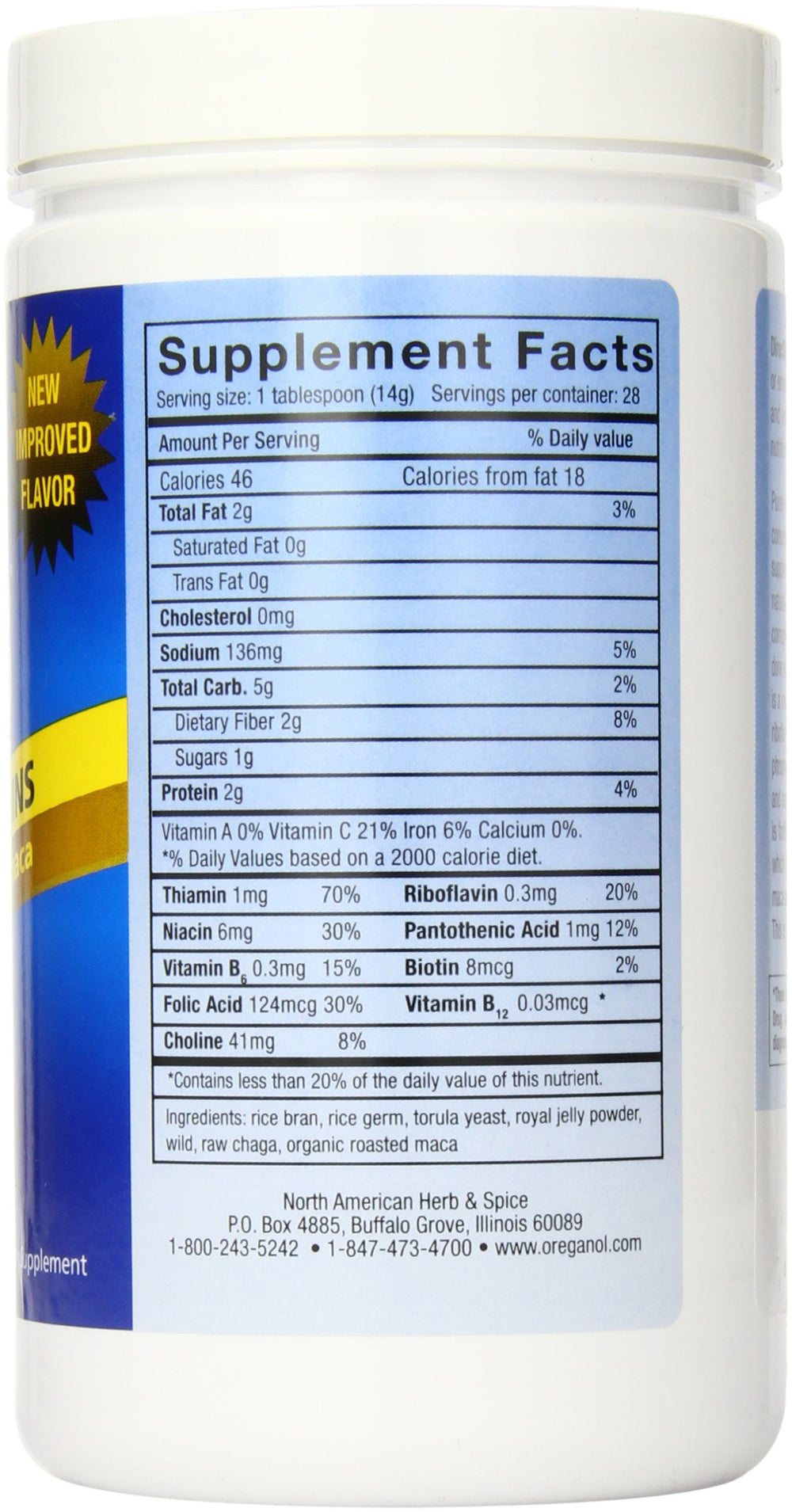 Purely-B scoop-dispense for easy measuring and daily energy.