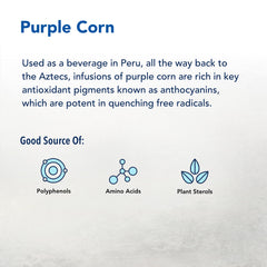 NORTH AMERICAN HERB & SPICE Mac-o-Power Plus raw purple maca extract close-up.