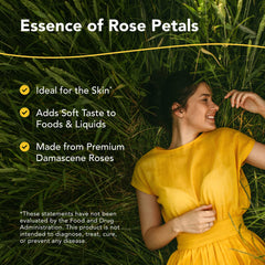 North American Herb & Spice Rose Petals essence closeup highlights premium Damascene rose aromatics